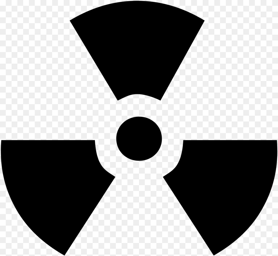 Silhouette Nuclear Power Plant Power Plant Radiation Icon Vector, Gray Free Png Download