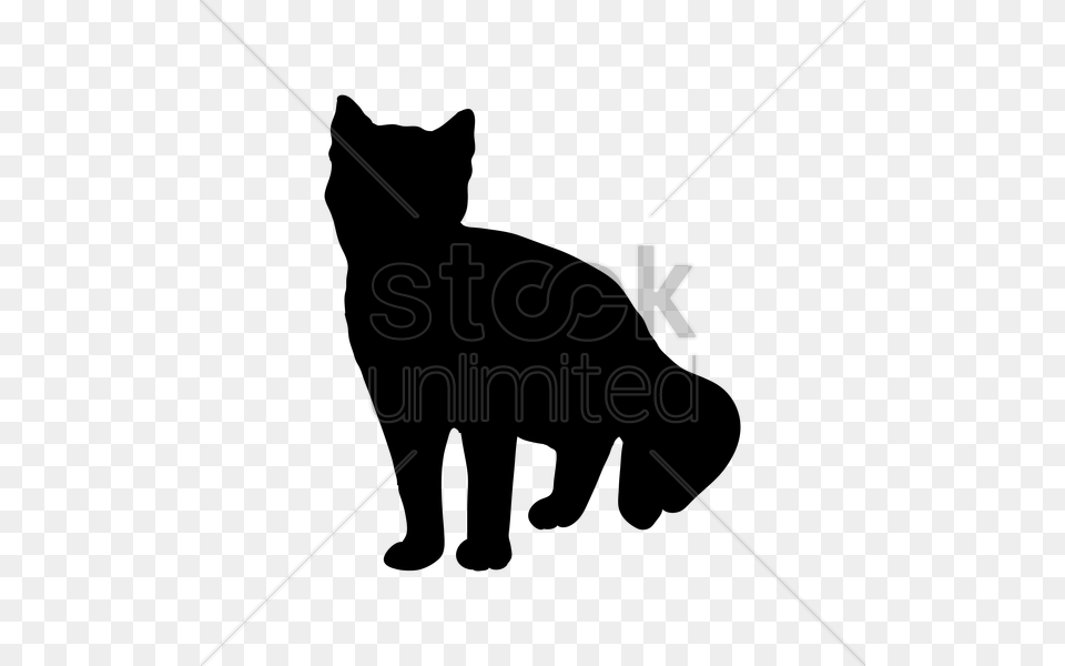 Silhouette Of A Cat Vector, Lighting, Light Free Png