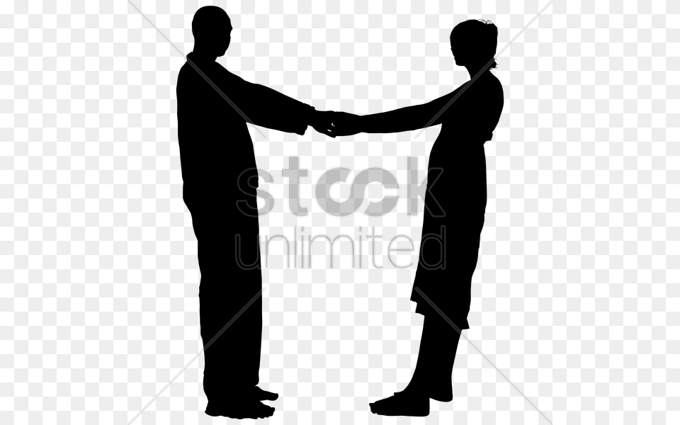 Silhouette Of A Couple Holding Hands Vector Image Silhouette, Lighting Png