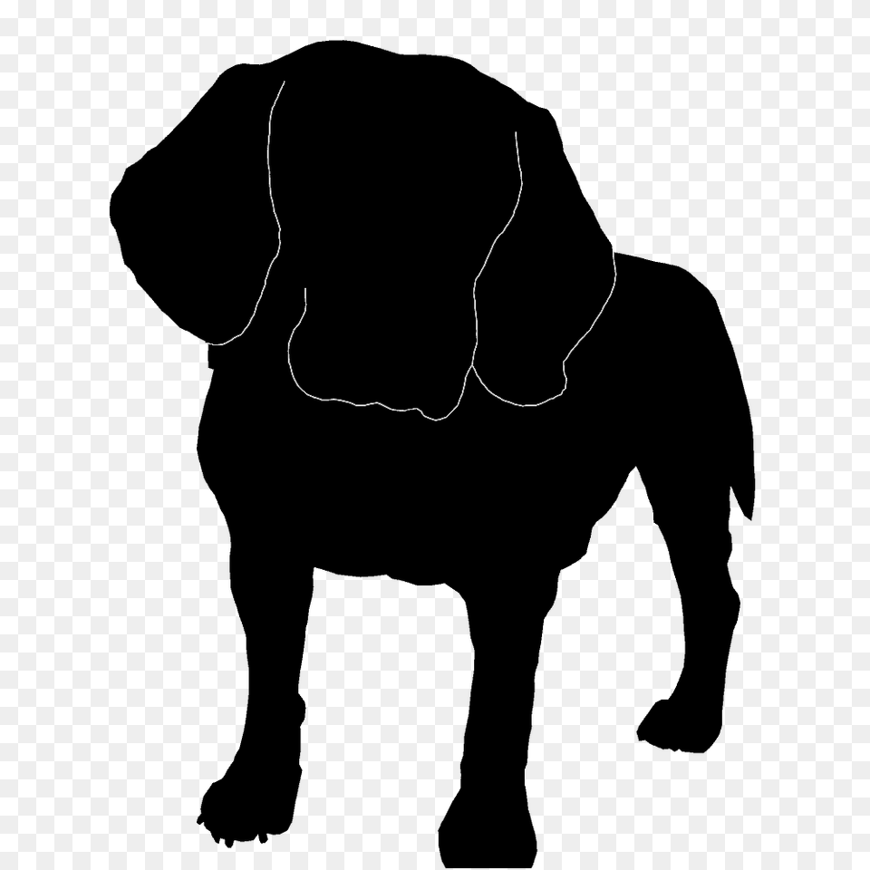Silhouette Of A Dog, Animal, Canine, Mammal, Pet Free Png