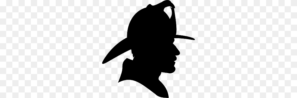 Silhouette Of A Firefighter, Person, Man, Male, Adult Free Png Download