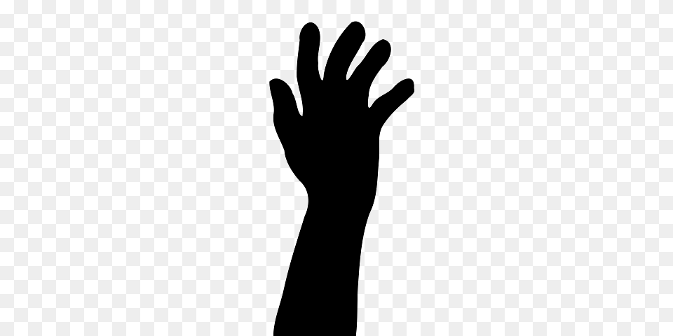 Silhouette Of A Hand, Clothing, Glove, Body Part, Person Free Png