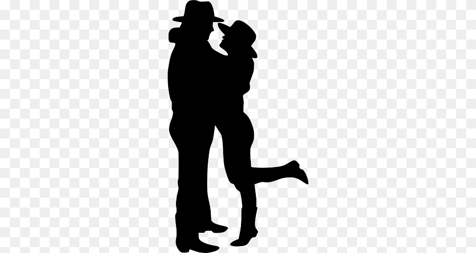 Silhouette Of A Loving Couple, Adult, Male, Man, Person Free Transparent Png