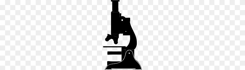 Silhouette Of A Microscope, Animal, Mammal Png Image