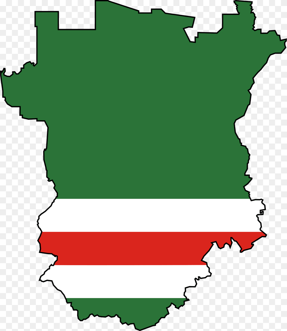 Silhouette Of Chechen Republic Of Ichkeria Clipart, Chart, Plot, Map, Atlas Free Transparent Png