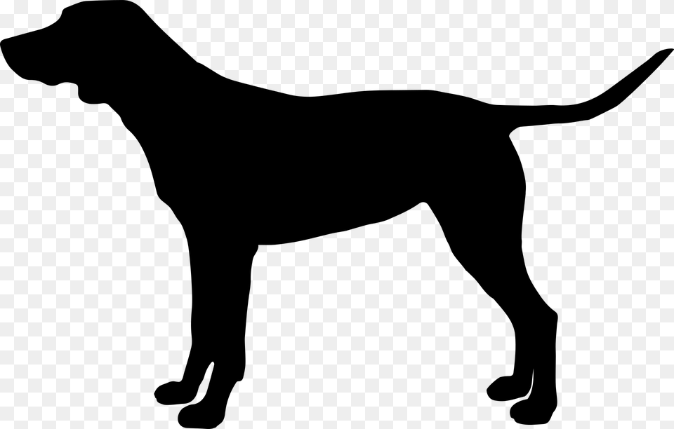 Silhouette Of Greyhound Dog, Gray Free Transparent Png