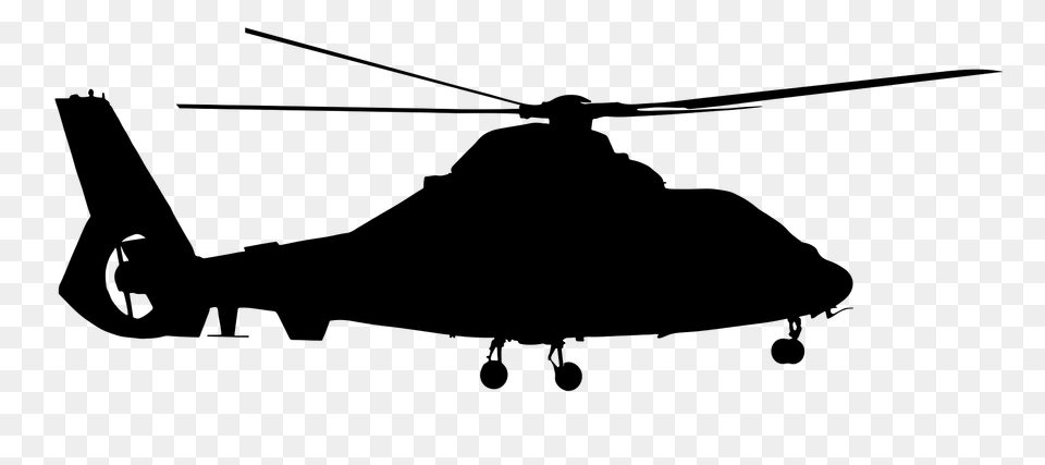 Silhouette Of Helicopter, Aircraft, Transportation, Vehicle Png