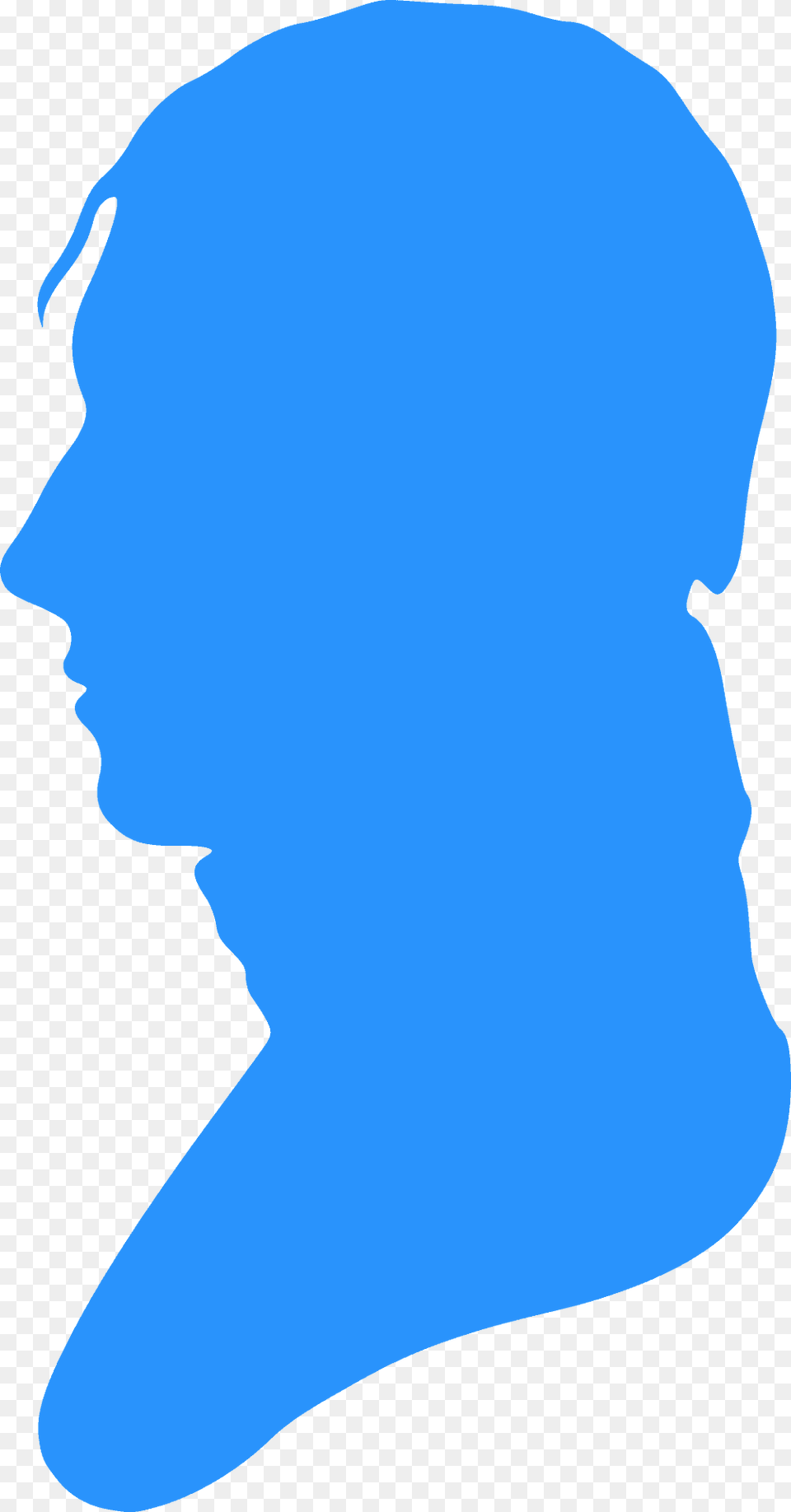 Silhouette Of Man Facing Left No 4 Silhouette, Person, Head, Outdoors Png