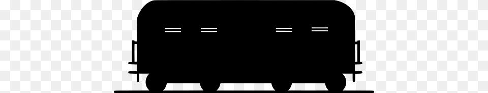 Silhouette Of Passenger Train Carriage, Transportation, Vehicle, Railway, Machine Free Png Download