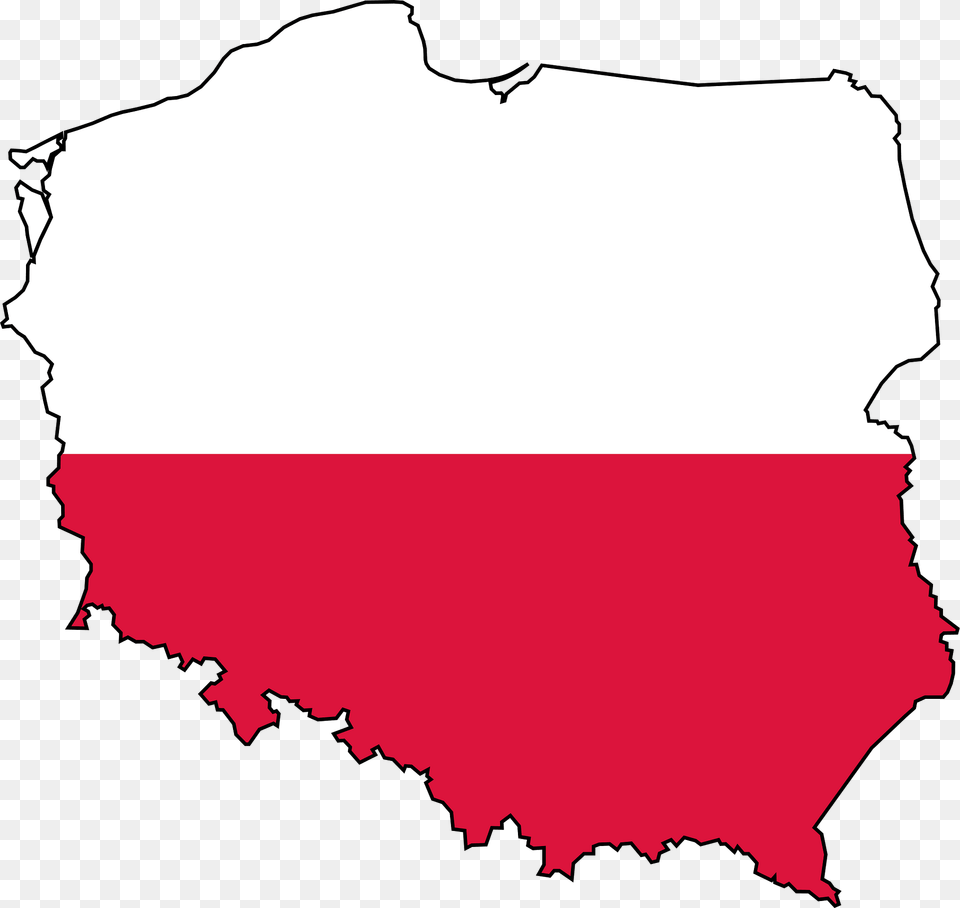 Silhouette Of Poland Clipart, Chart, Plot, Map Free Transparent Png