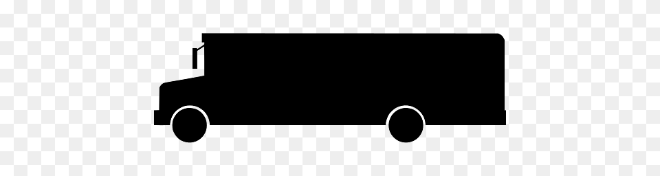 Silhouette Of Schoolbus, Moving Van, Transportation, Van, Vehicle Free Png