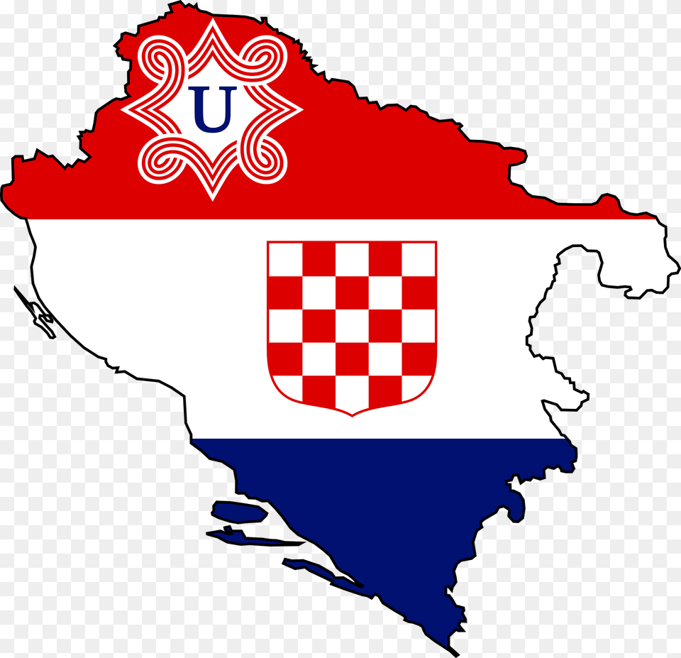 Silhouette Of The Independent State Of Croatia Clipart, Dynamite, Weapon Png Image