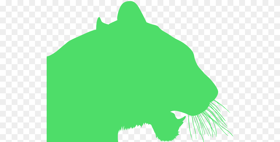 Silhouette Of Tiger Head, Animal, Mammal, Panther, Wildlife Free Transparent Png