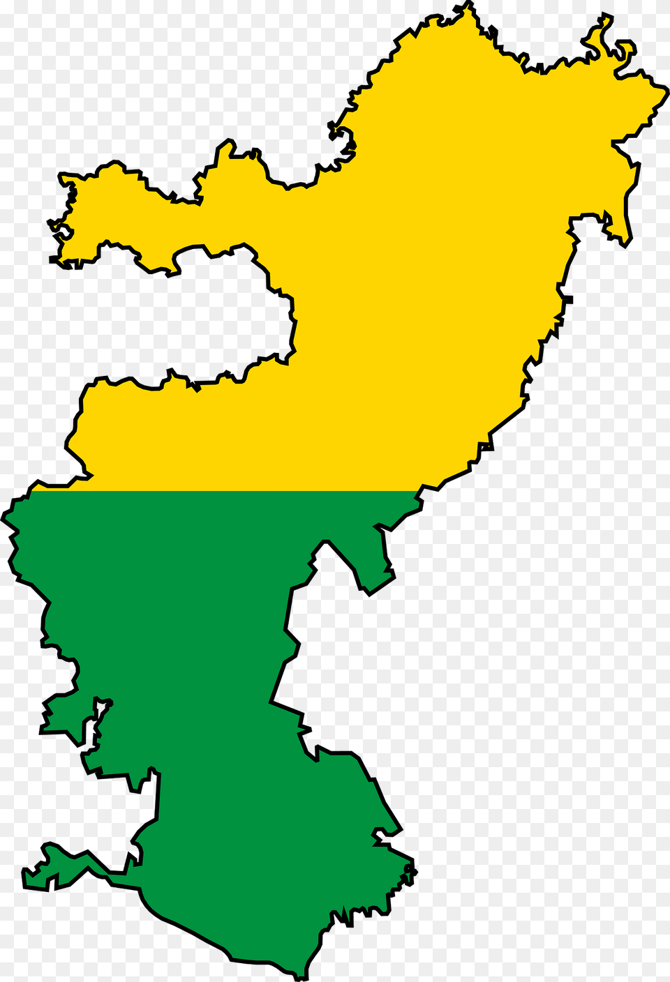 Silhouette Of Yellow Ukraine Clipart, Atlas, Chart, Diagram, Plot Free Png