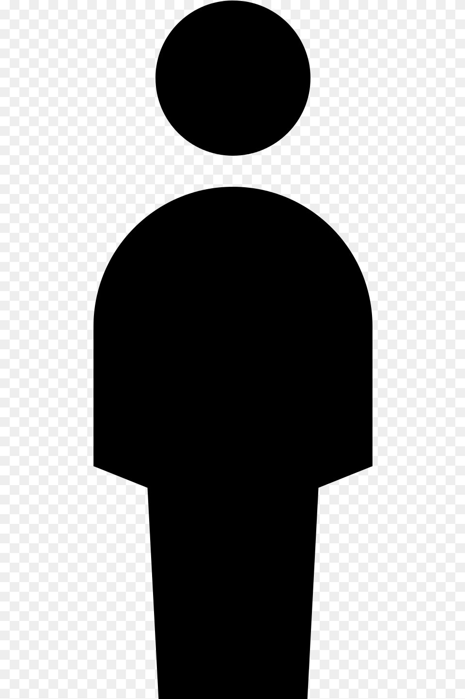 Silhouette Person Clip Art Person Silhouette Icon, Gray Png Image