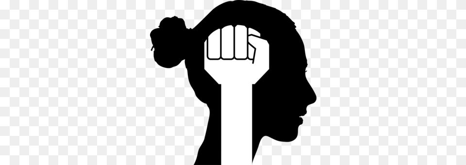 Silhouette Person Female Man, Body Part, Hand, Fist Png