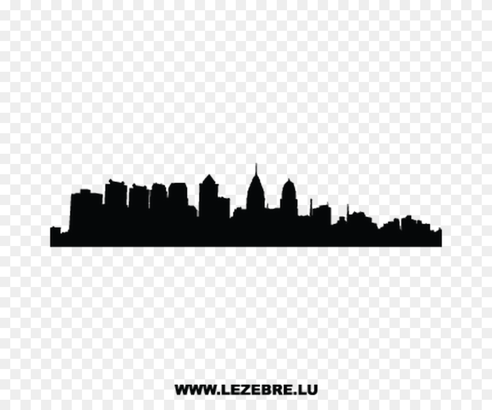 Silhouette Philadelphia Decal, Nature, Outdoors, Sea, Water Free Png Download