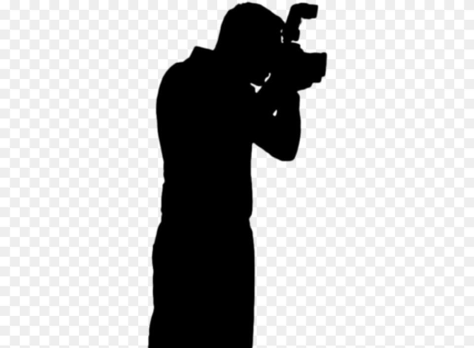 Silhouette Photographer Freetoedit Silhouette, Gray Free Png