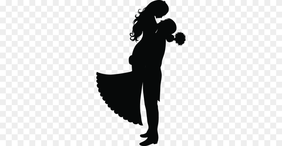 Silhouette Pictures Silhouette Clip Art Wedding Silhouette Bride And Groom, Person, Angel Free Png