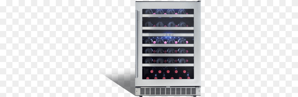 Silhouette Professional Built In Wine Cooler Danby 51 Bottle Professional Dual Zone Freestanding, Device, Appliance, Electrical Device Png Image
