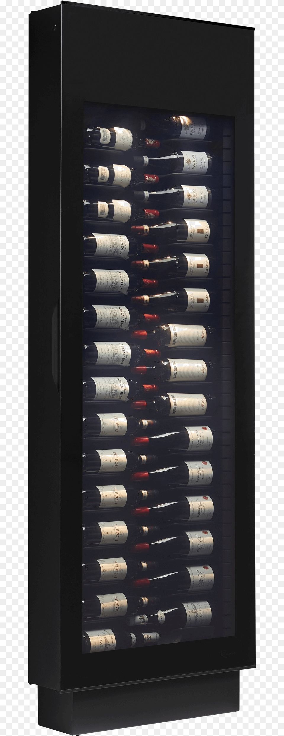 Silhouette Renoir Le Renoir Wine Fridge, Alcohol, Beverage, Liquor, Bottle Free Png