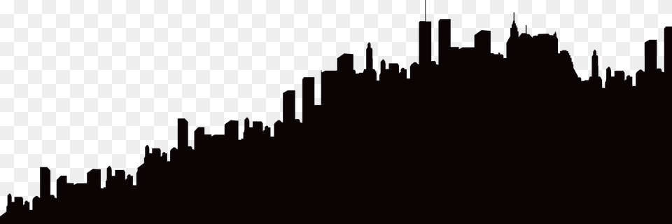 Silhouette Skyline City Building Silhouette, Urban Free Transparent Png