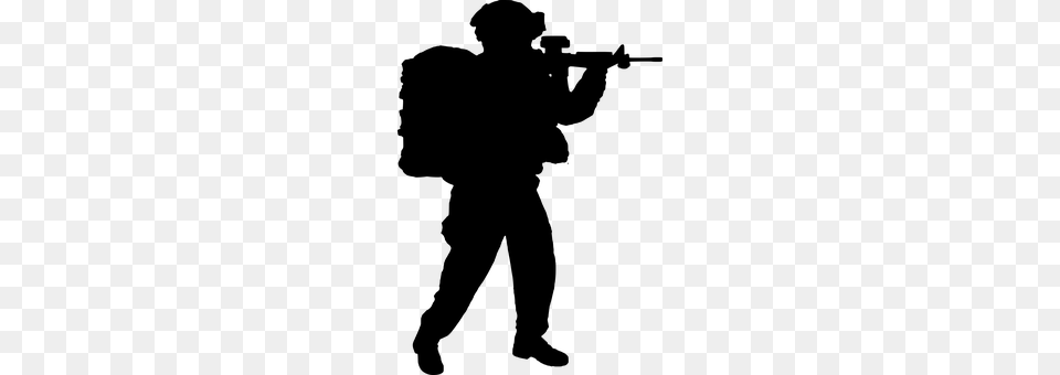 Silhouette Soldier Armour If You Find This Image Useful You, Gray Free Transparent Png