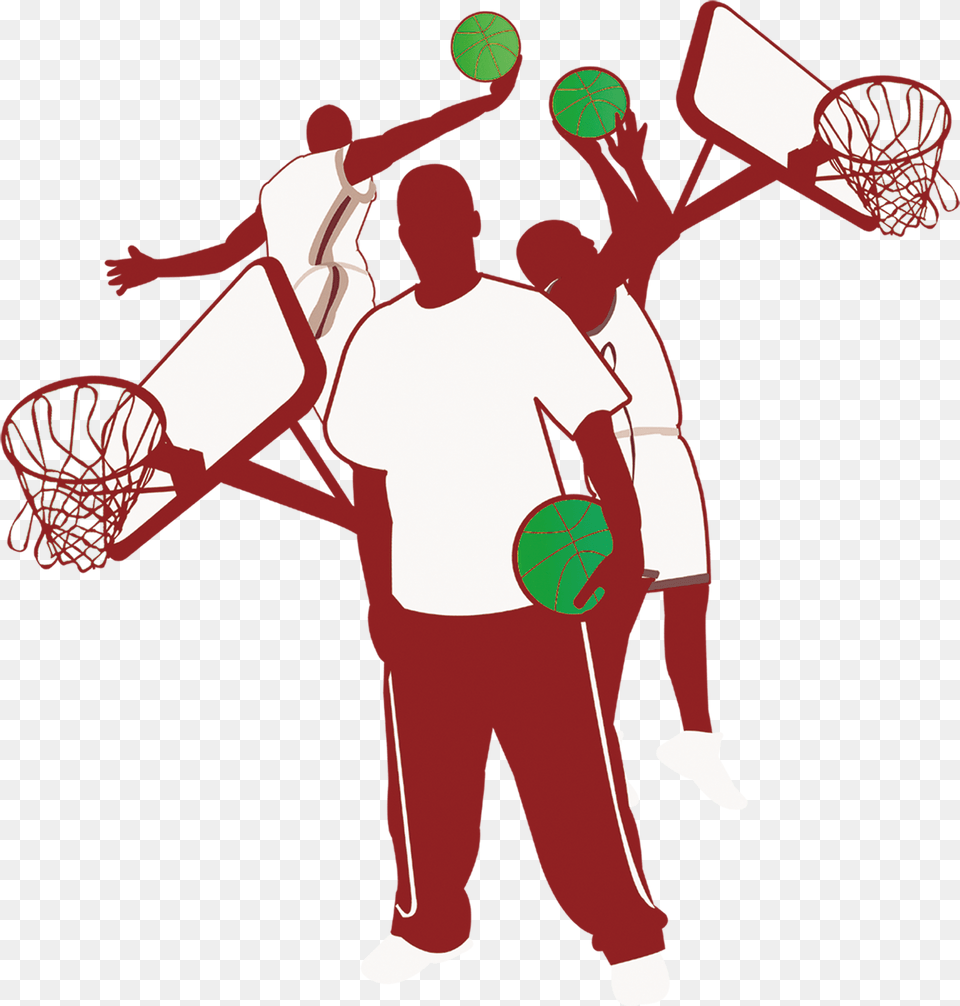 Silhouette Sport Clipart Basketball Vector Free Png Download