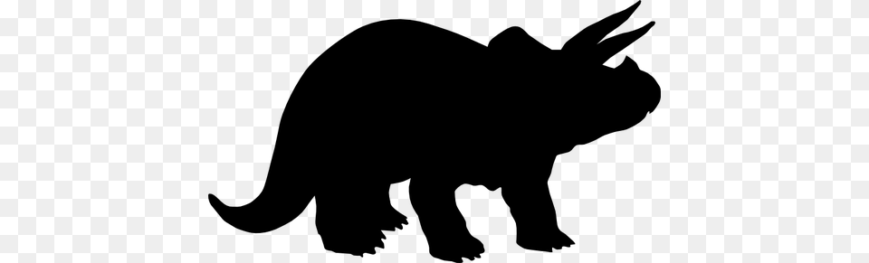 Silhouette Vector Drawing Of Wild Boar, Gray Free Png Download