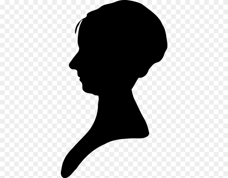 Silhouette Woman Female Drawing Computer Icons, Gray Free Png Download