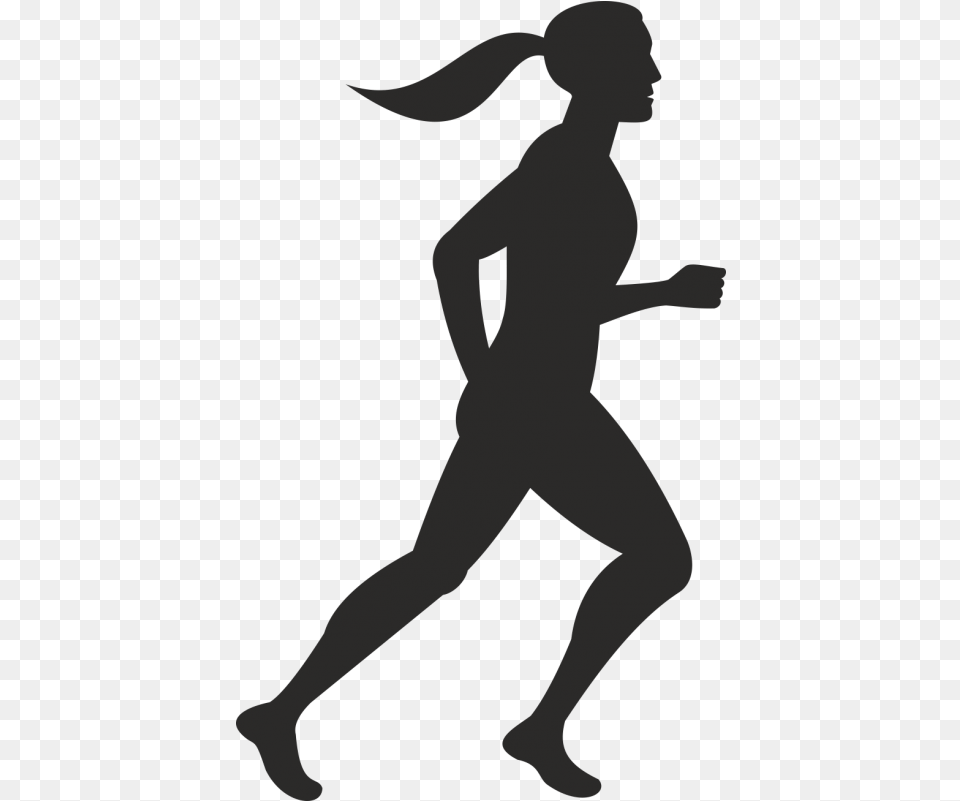 Silhouette Woman Litworld Photography Man Woman Running Icon, Person, Dancing, Leisure Activities Free Png