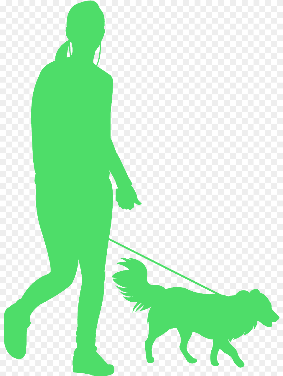 Silhouette Woman Walking Dogs, Adult, Person, Male, Man Free Png