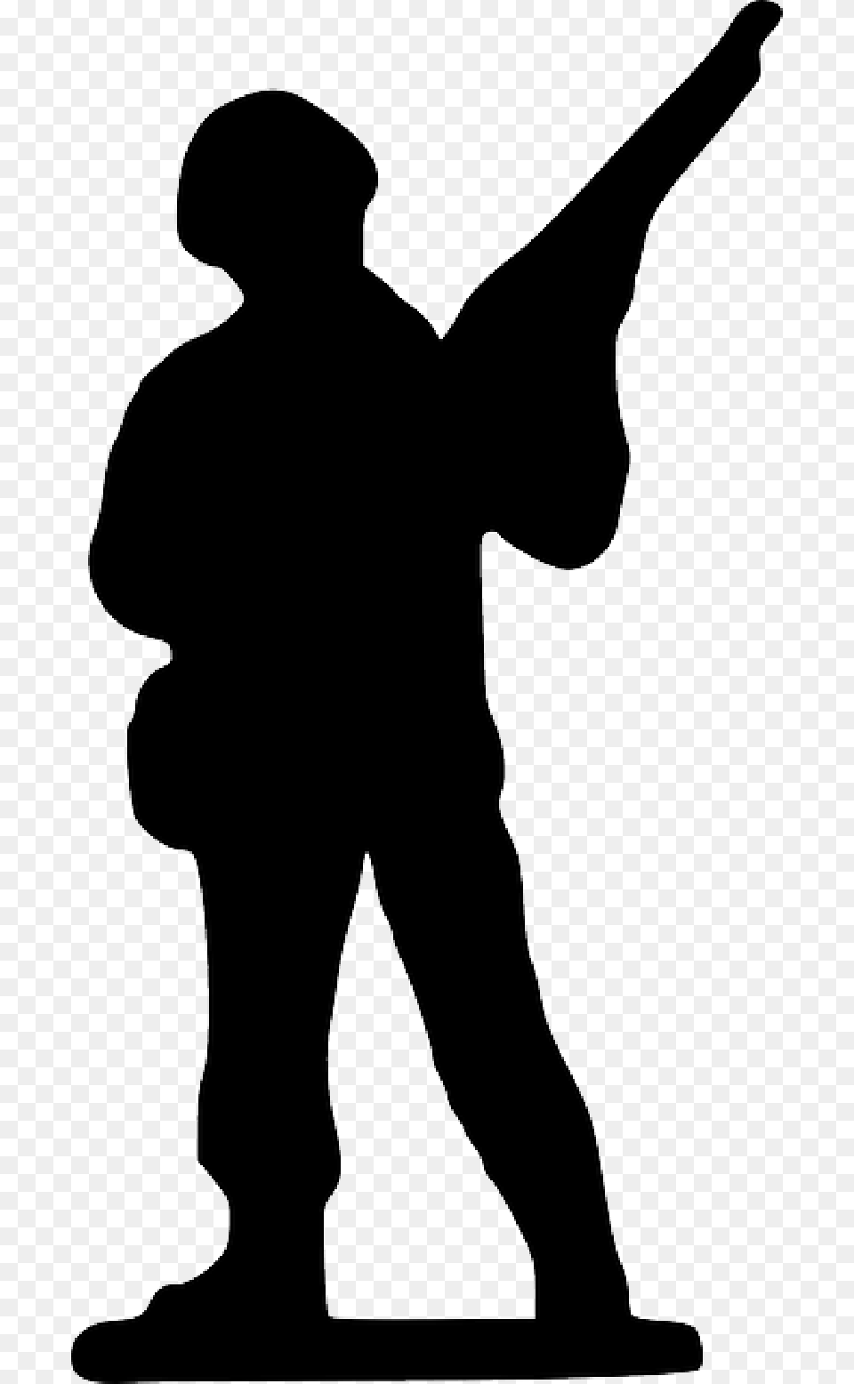 Silhouette Ww1 Soldier Clipart, Adult, Male, Man, Person Png