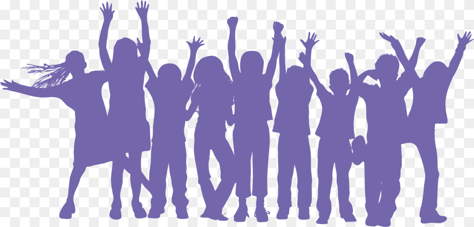 Silhouette Young People, Person, Purple, Adult, Man Free Png Download