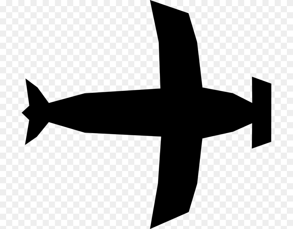 Silhouettemonochrome Photographyair Travel Uav Clip Art, Gray Free Png Download