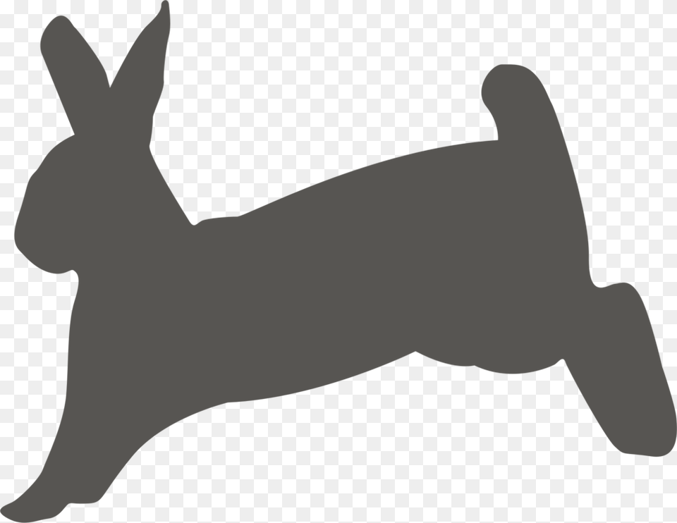 Silhouetterabits And Harespaw Bunny Hopping, Animal, Mammal, Rabbit, Person Free Png