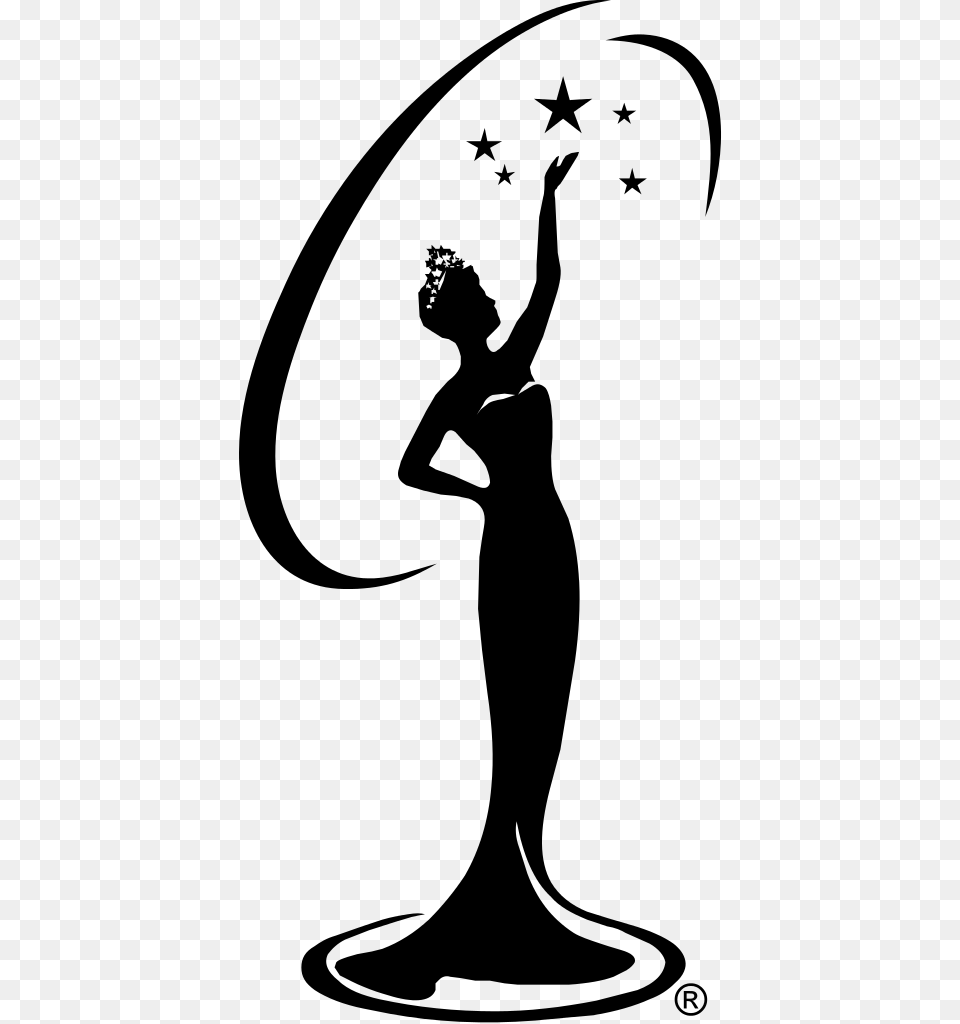 Silhouettes Clipart Male Female Beauty Pageant, Gray Png Image