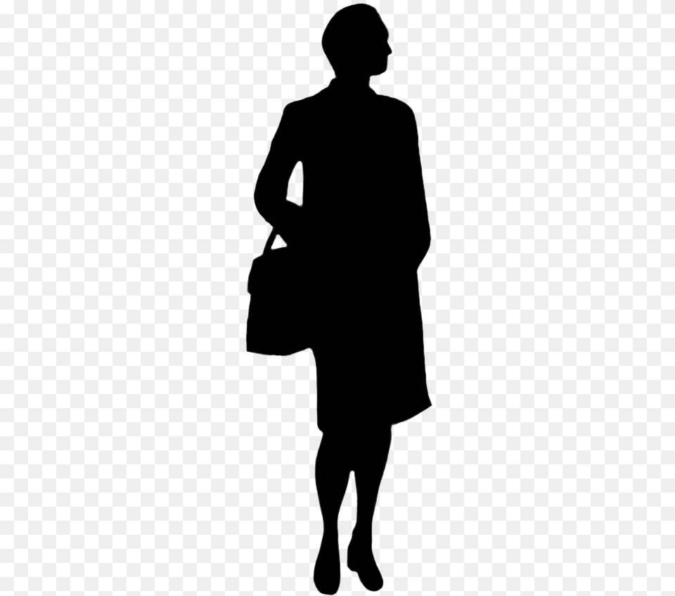 Silhouettes Of People Person Silhouette Woman, Adult, Male, Man, Clothing Free Png Download