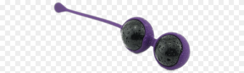 Silicone Kegel Ball With Glass Ball Bilberry, Purple, Accessories, Appliance, Ceiling Fan Free Png