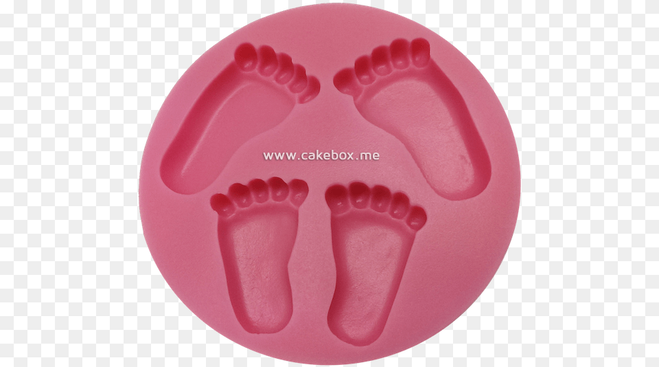 Silicone Mould Baby Feet Footprint, Body Part, Mouth, Person, Plate Free Png