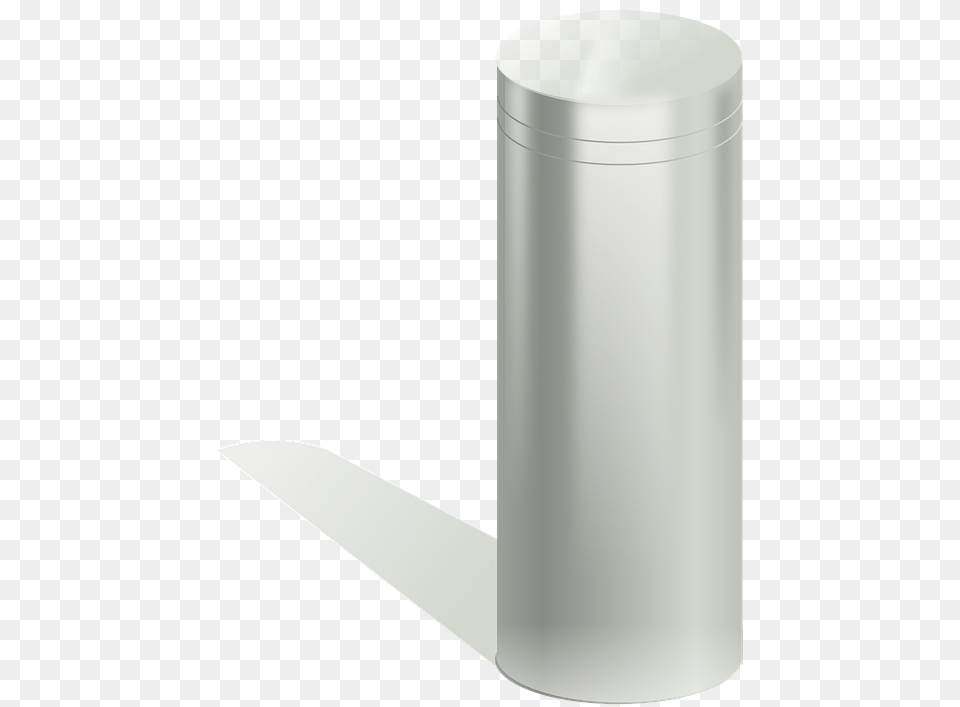 Silinder Logam, Cylinder, Bottle, Shaker, Tin Free Png Download