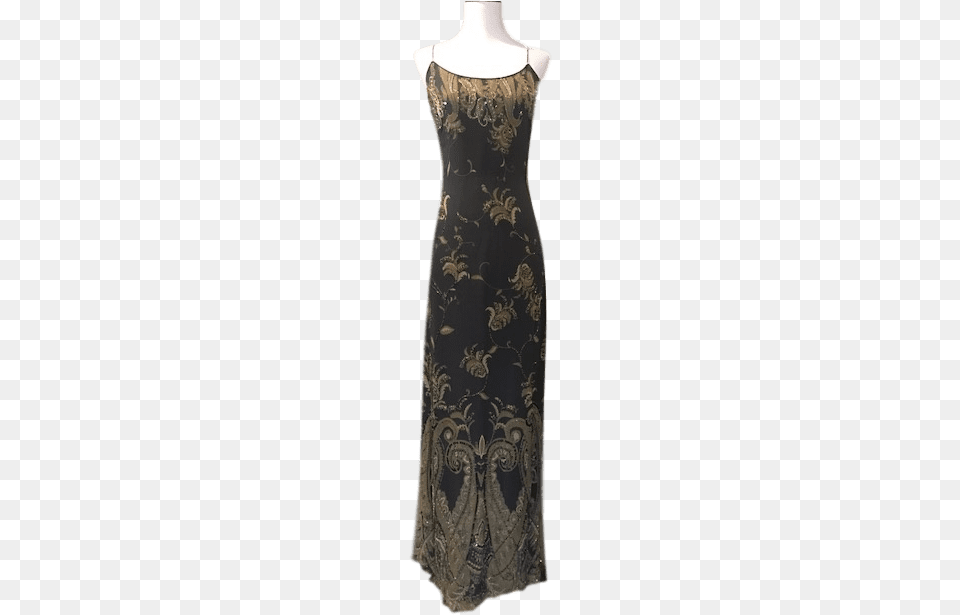 Silk Beaded Jovani Gown Size Gown, Clothing, Dress, Evening Dress, Formal Wear Free Png Download