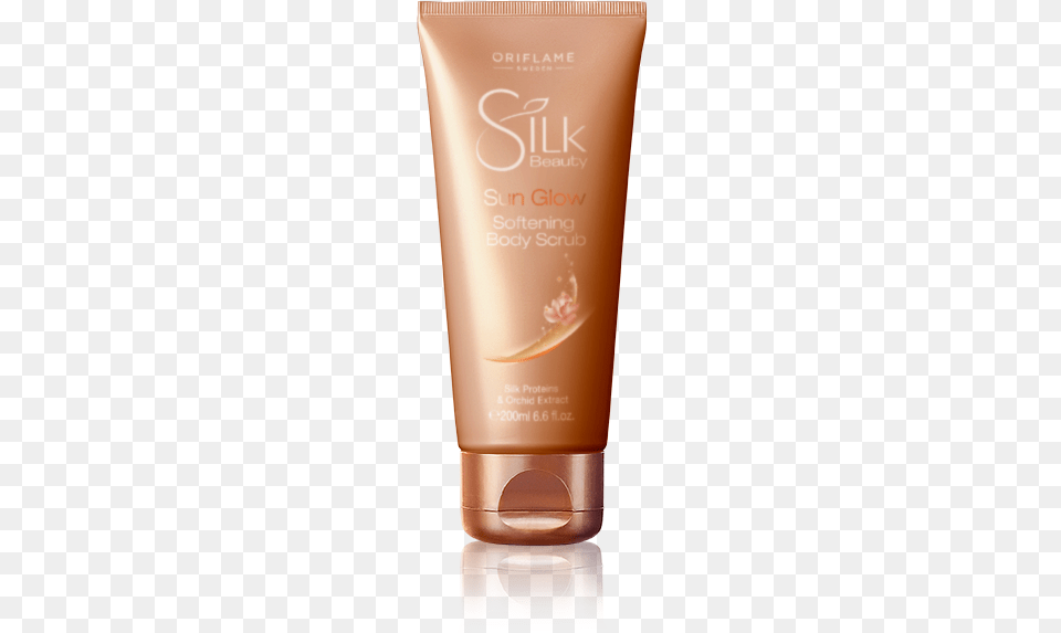 Silk Beauty Sun Glow Oriflame, Bottle, Lotion, Cosmetics, Sunscreen Free Png