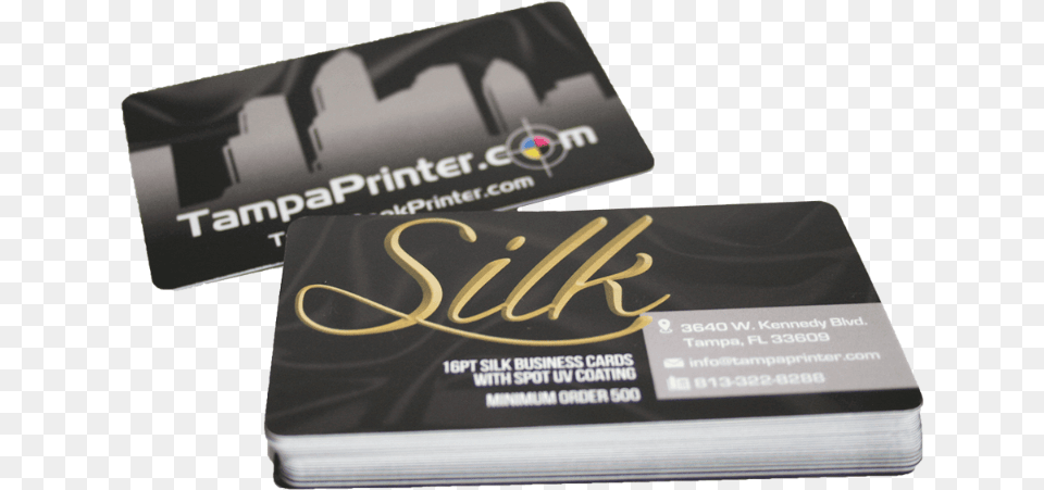 Silk Business Cards Tampa, Paper, Text Free Png Download