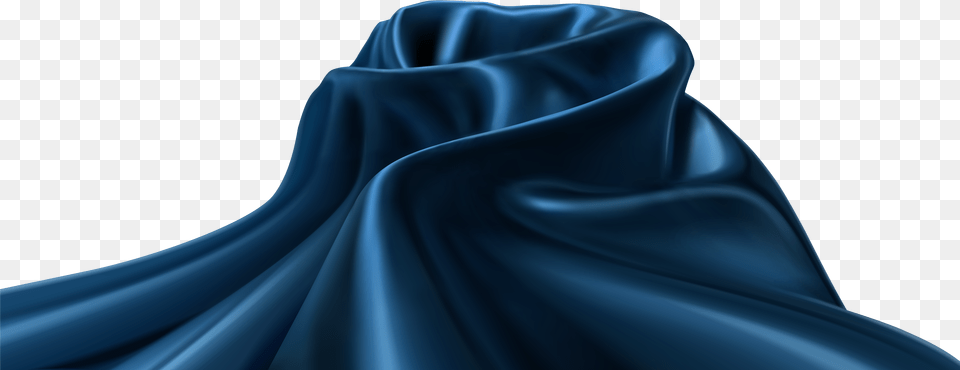 Silk Download Blue Fabric Png Image