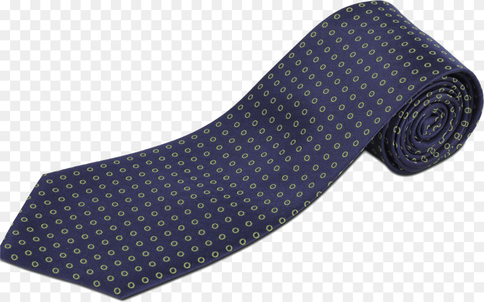 Silk Extra Long Navy Tie With Bright Green Circles Polka Dot, Art, Back, Body Part, Person Png