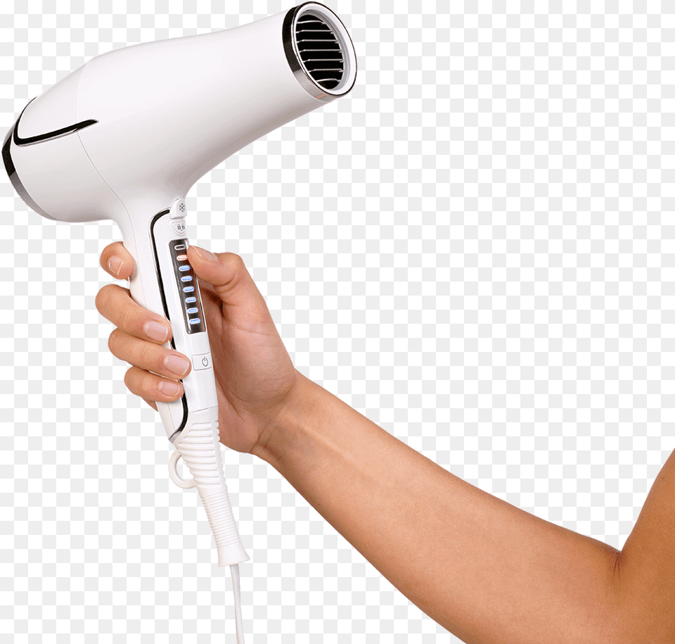 Silk N Hair Dryer In Hand, Appliance, Blow Dryer, Device, Electrical Device Png Image