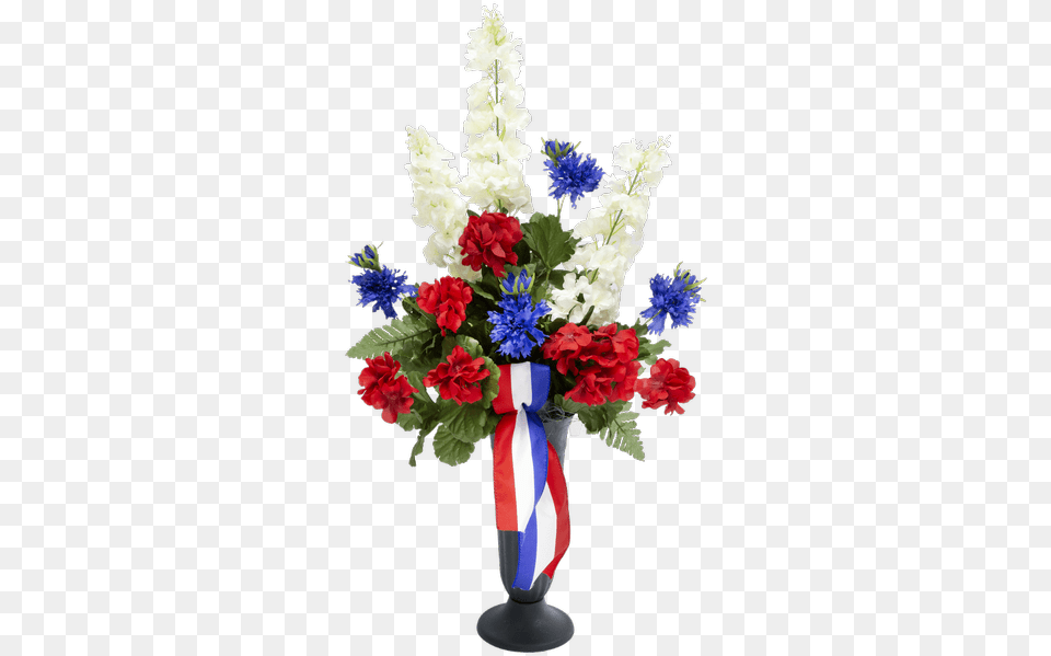 Silk Red White U0026 Blue Cemetery Cup Royeru0027s Flowers And Flower, Flower Arrangement, Flower Bouquet, Plant Free Transparent Png