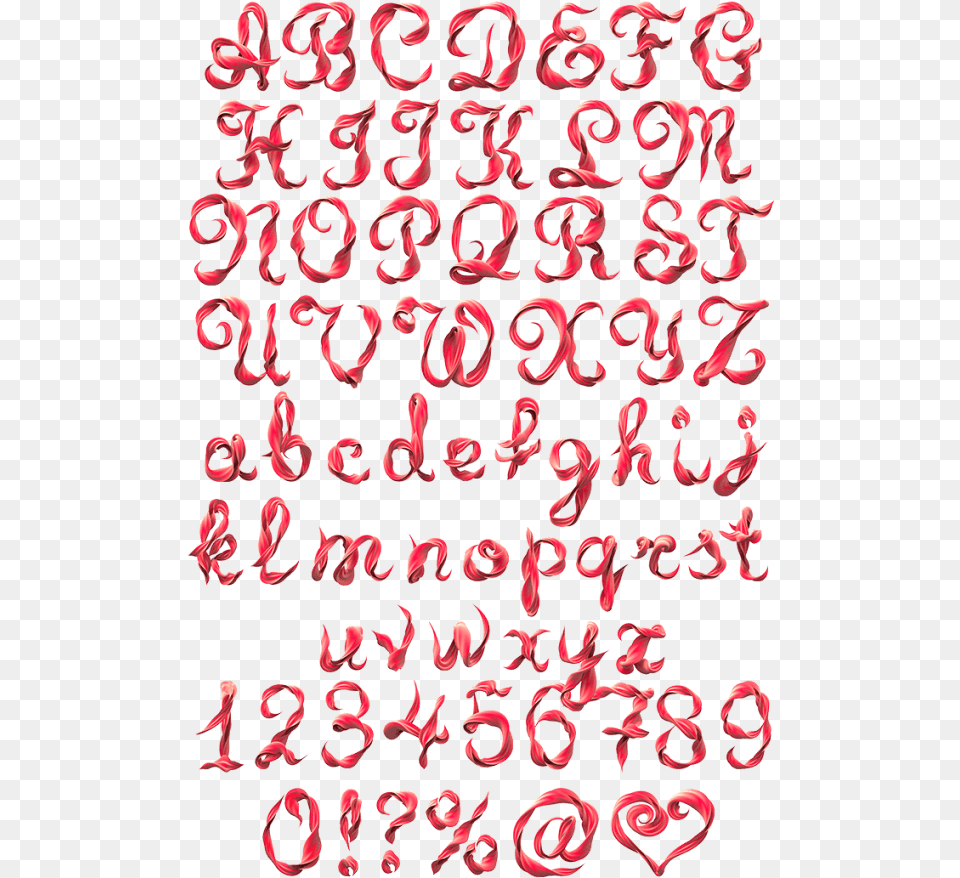Silk Ribbon Font, Text, Alphabet, Ampersand, Symbol Free Png