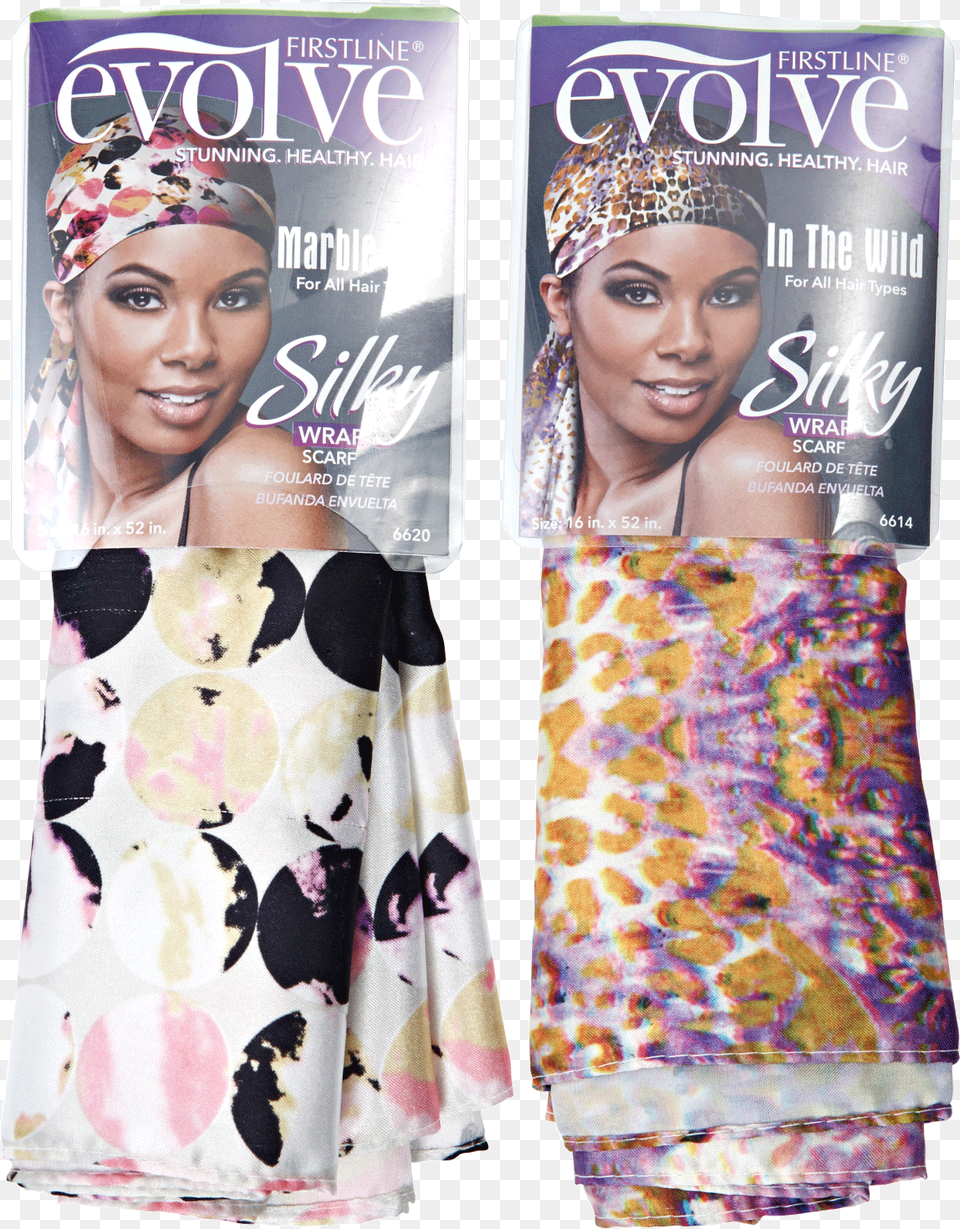 Silk Scarf Sally Beauty, Publication, Woman, Adult, Person Png